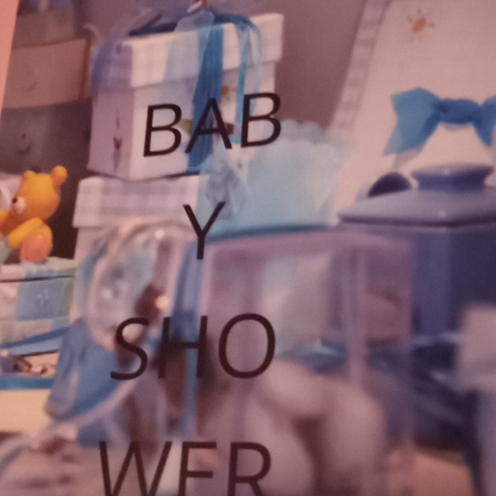 BABY SHOWER JOURNAL PLANNER